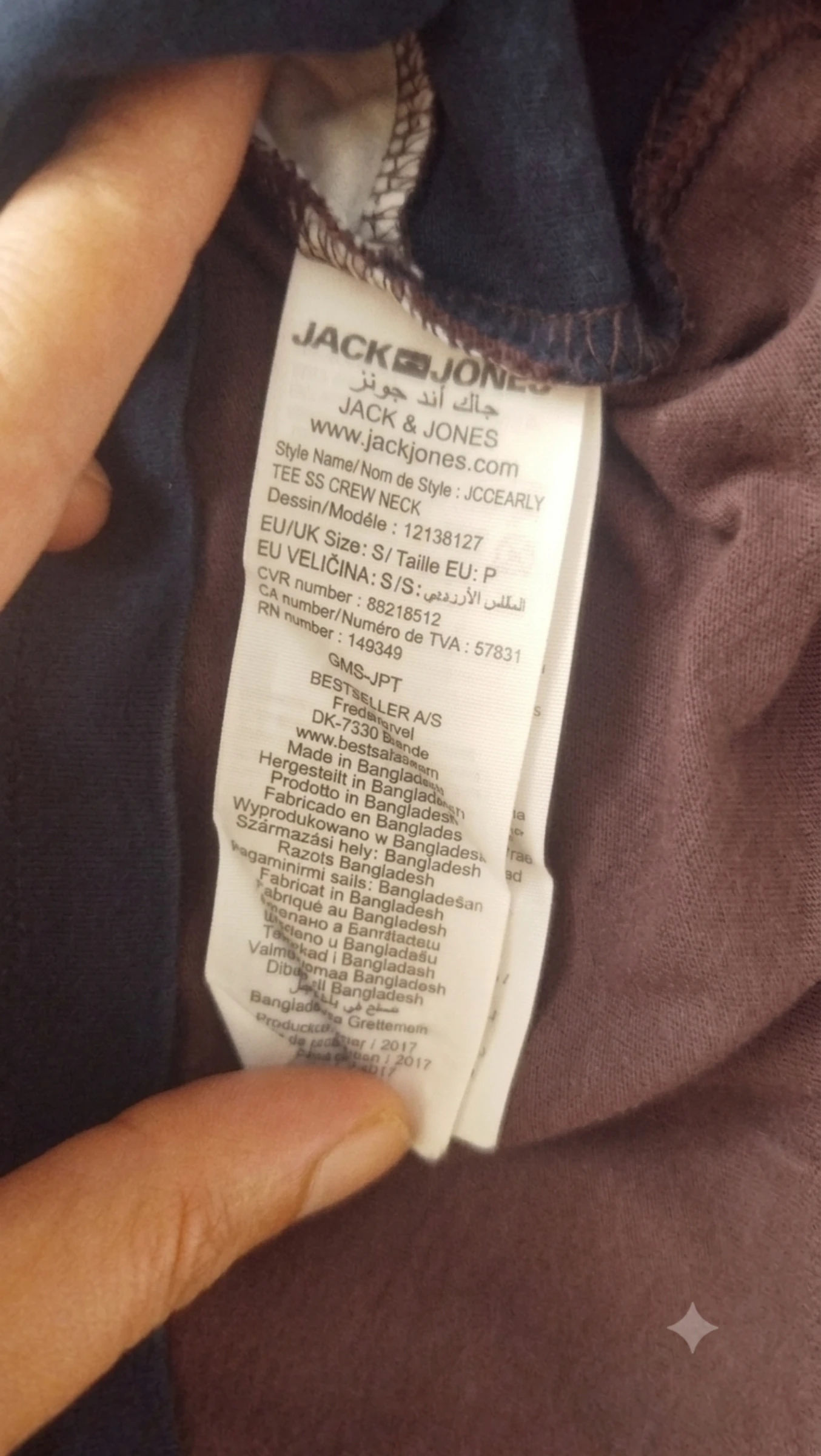 Camiseta Jack & Jones CORE | Bloques de Cor – photo 5